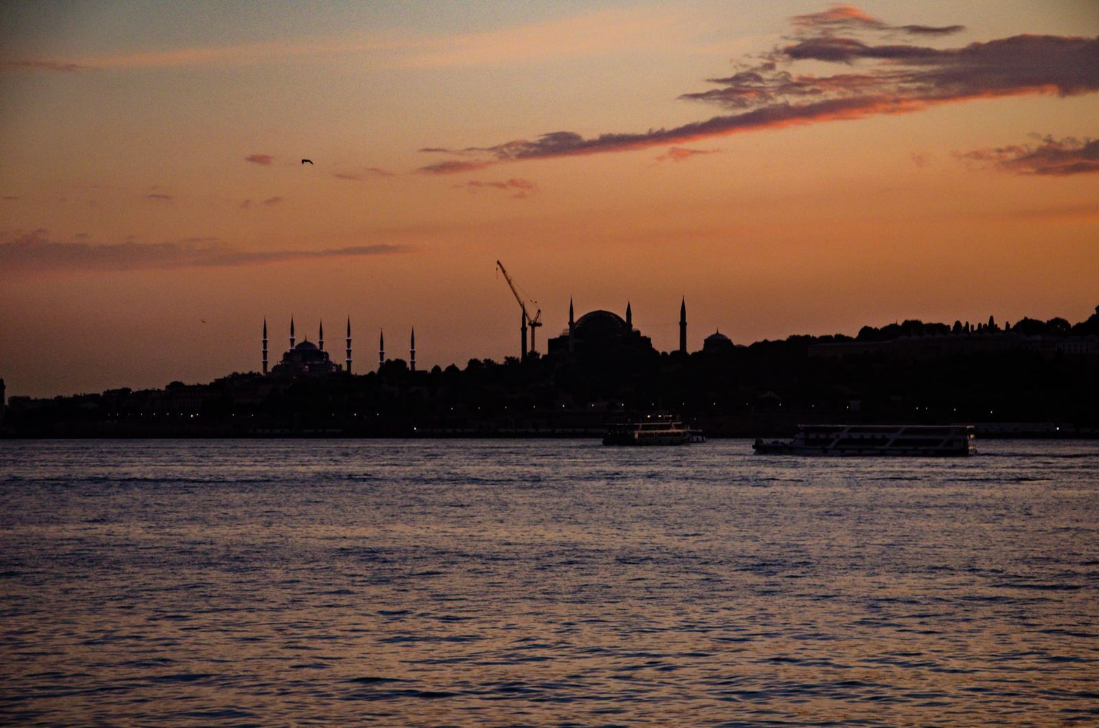 Istanbul au coucher du soleil